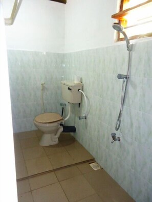 淋浴設備、免費盥洗用品、吹風機、毛巾