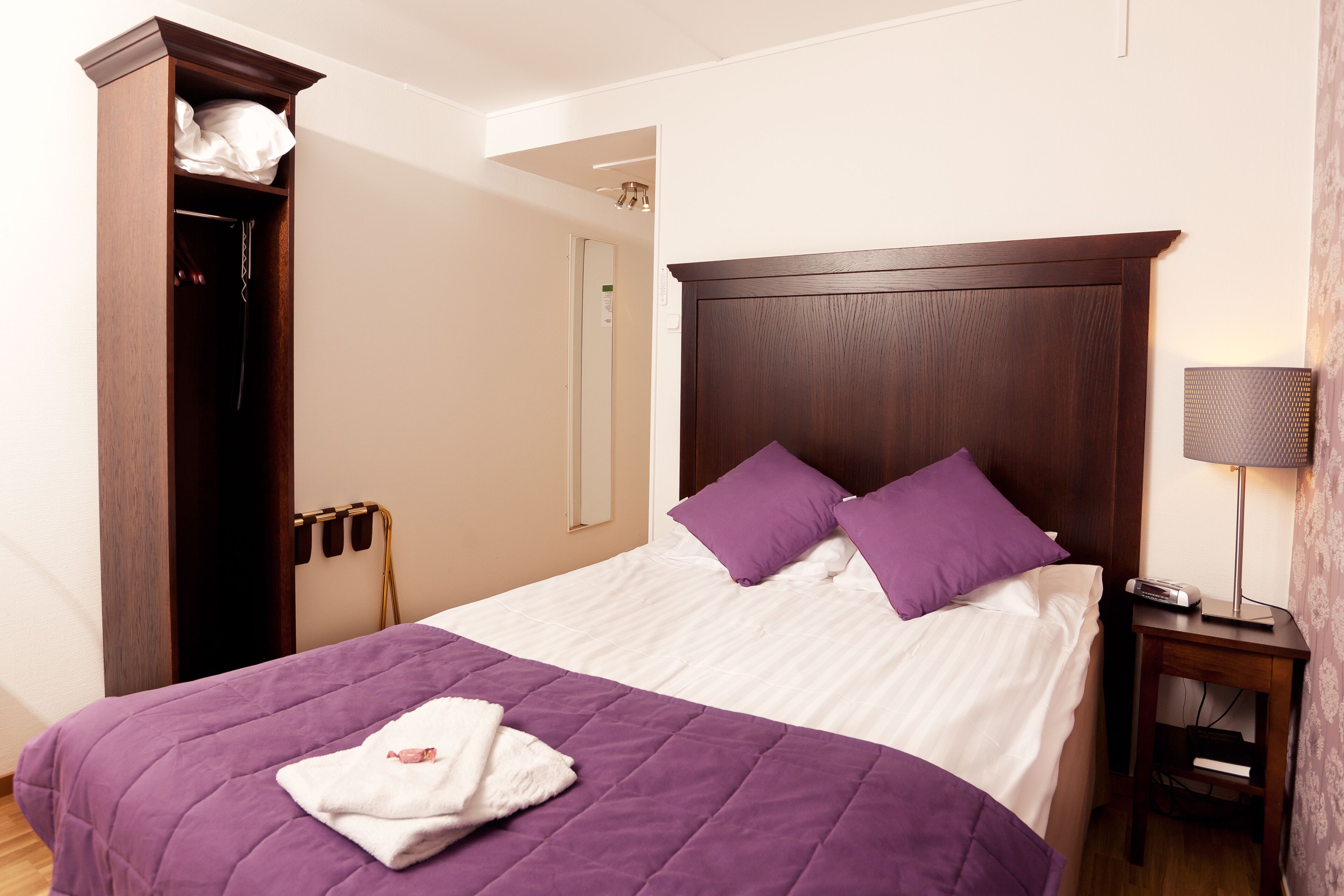 individually decorated, blackout curtains, iron/ironing board