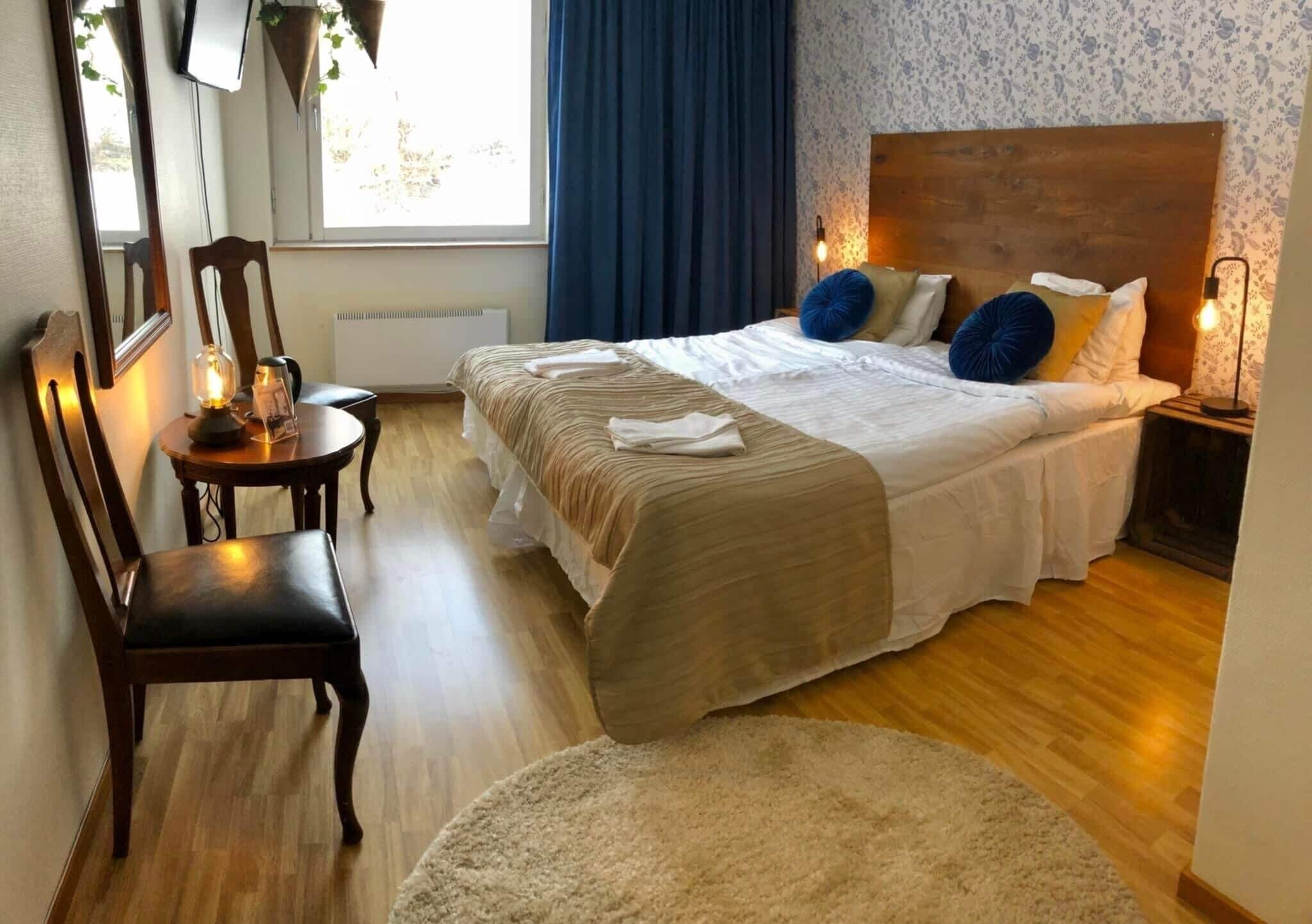 individually decorated, blackout curtains, iron/ironing board