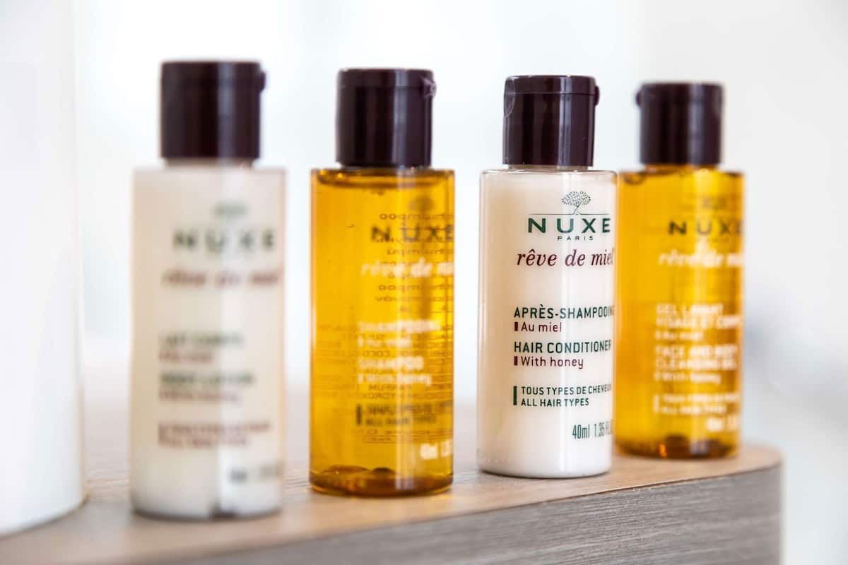 Bathroom amenities | Free toiletries, hair dryer, towels
