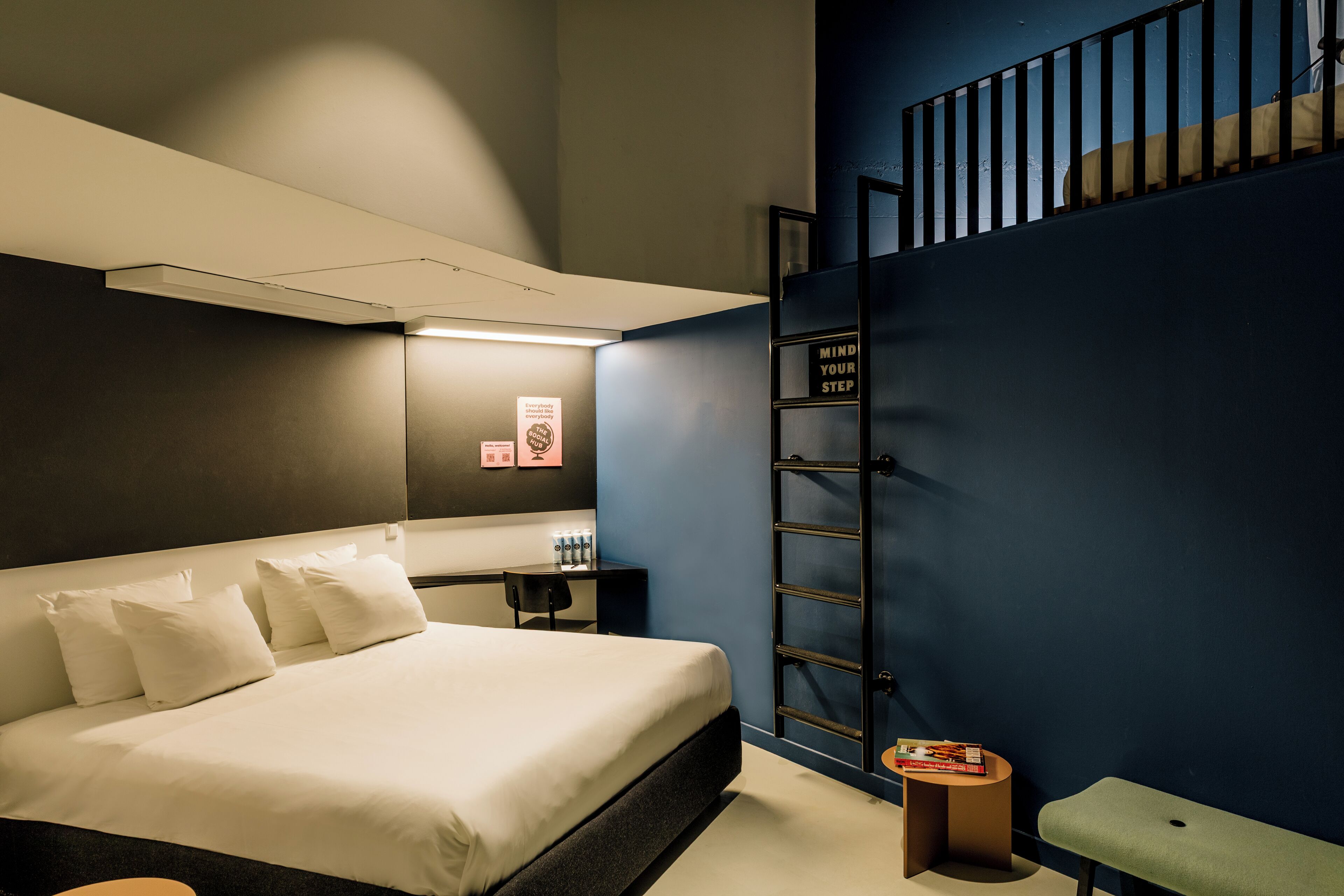 Design Room, 2 Bedrooms | Individually decorated, individually furnished, desk, soundproofing