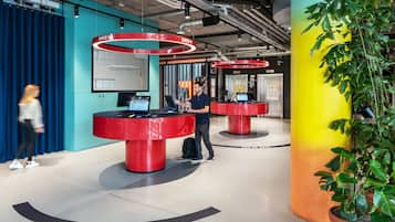 Mostrador de check-in y check-out