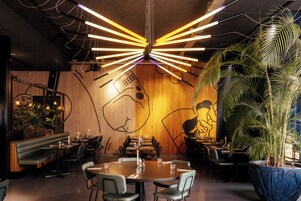 Breakfast, lunch and dinner served