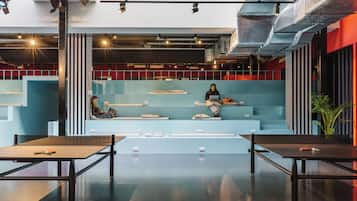 Sala de estar en el lobby