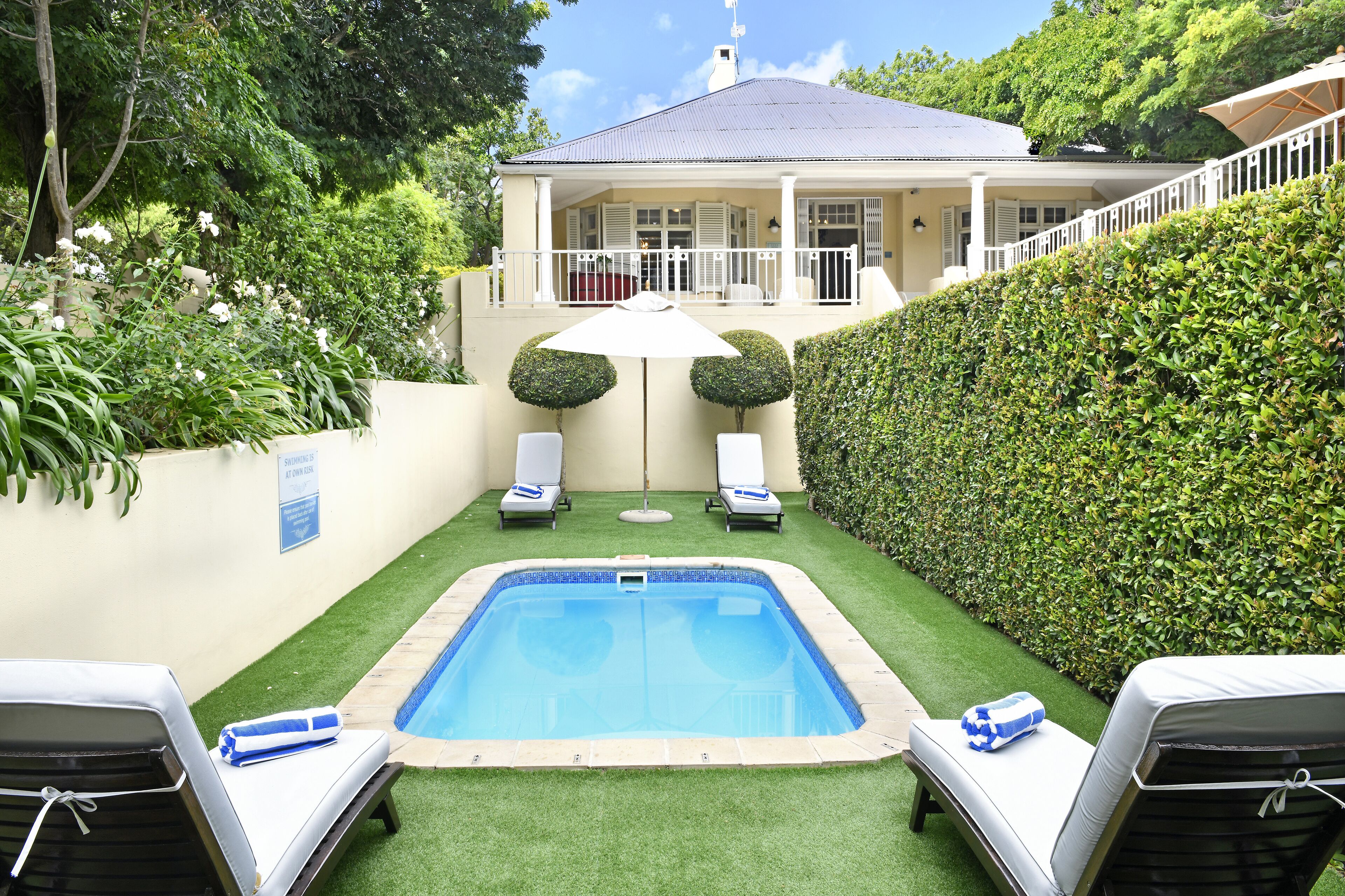 Áreas de la propiedad