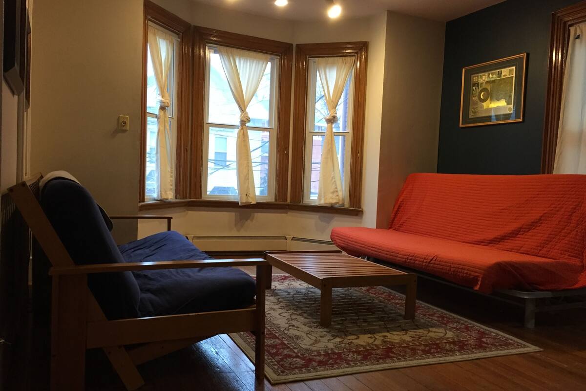 Apartment, 1 Bedroom, Kitchen | Living area | Flat-screen TV