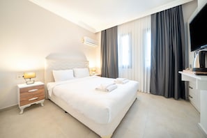 Double Room | Hochwertige Bettwaren, Minibar, Schreibtisch, kostenloses WLAN
