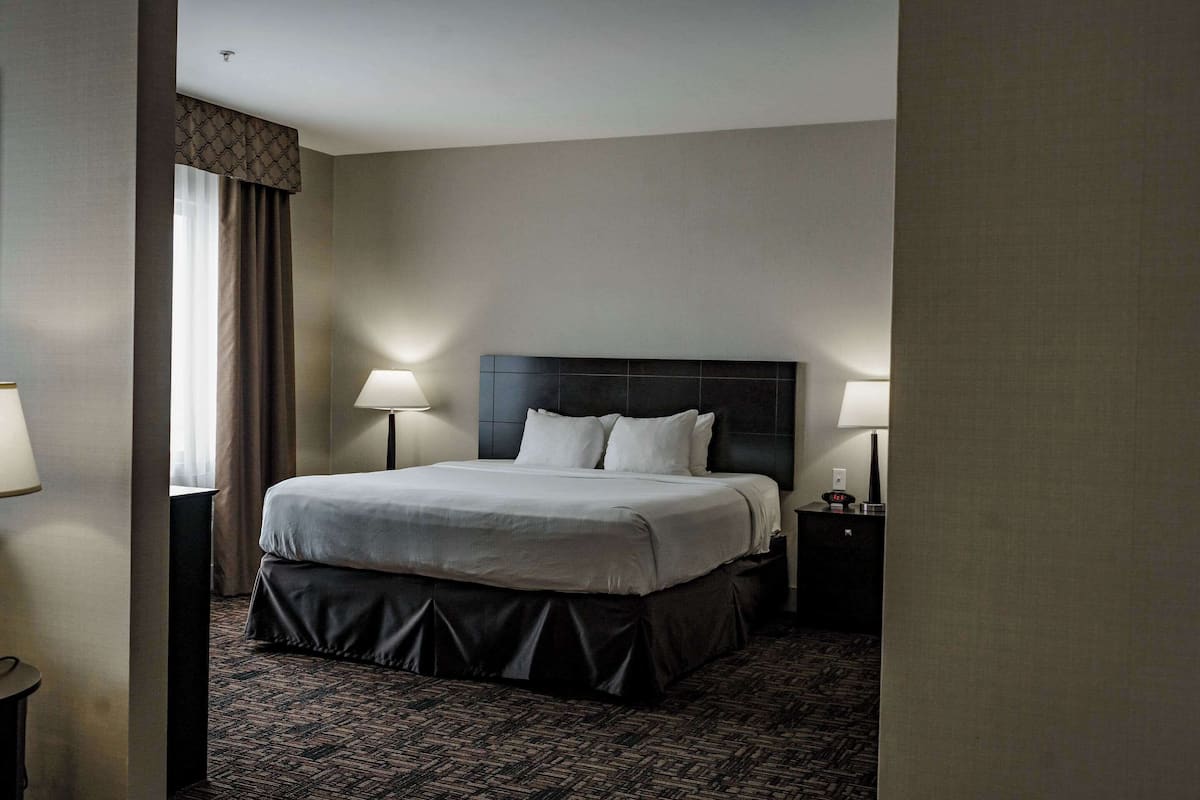 Suite, 1 chambre, non-fumeurs | 1 chambre, draps en coton égyptien, literie de qualité supérieure