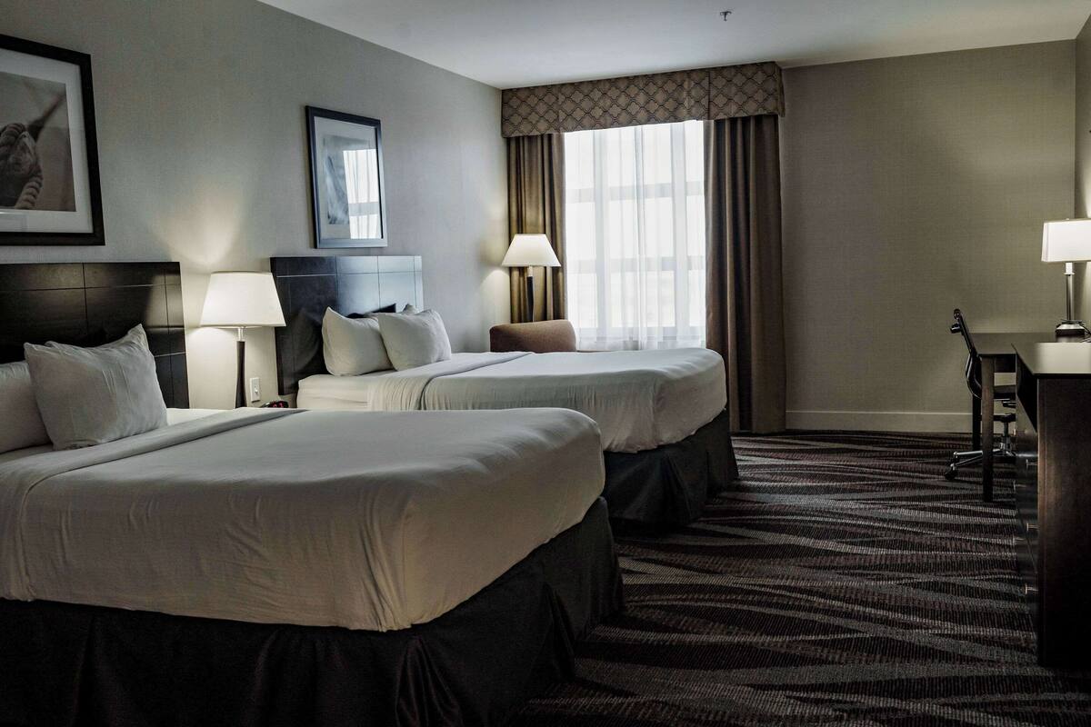room, 2 queen beds, non smoking | egyptian cotton sheets, premium bedding, in-room safe, blackout curtains