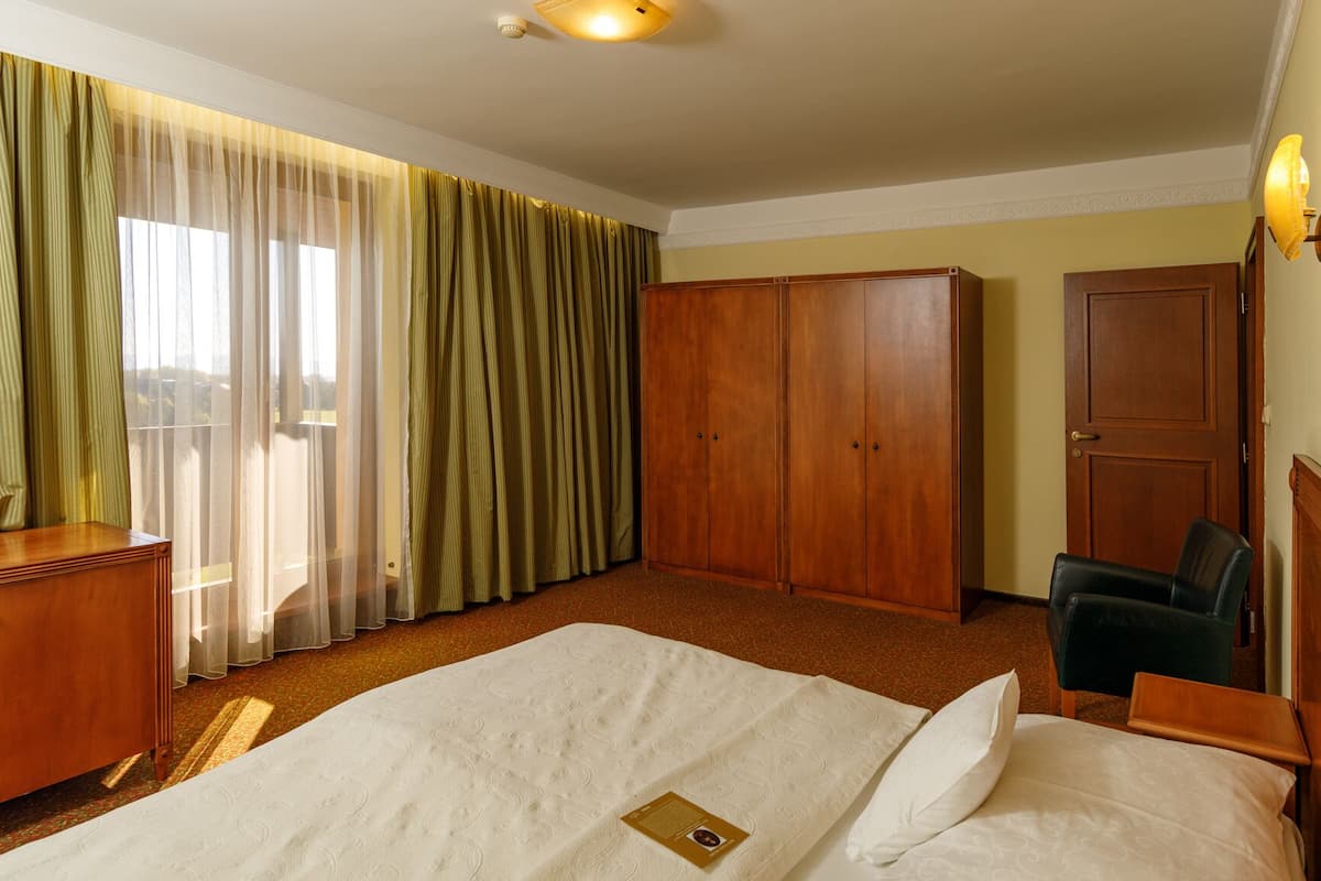 Double Room, Mountain View | Premium bedding, minibar, in-room safe, desk