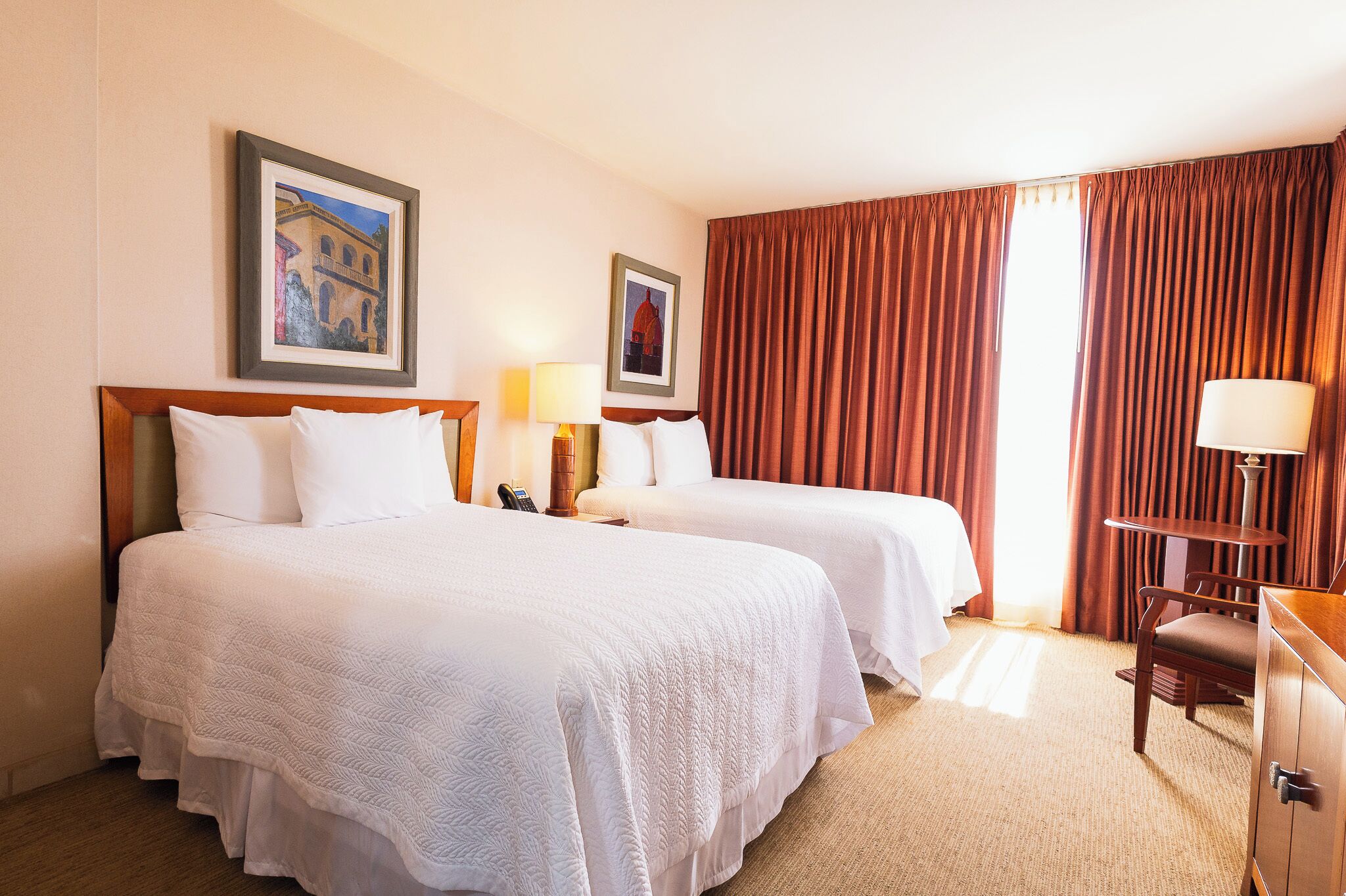 standard room, 2 double beds | premium bedding, down duvets, in-room safe, individually decorated