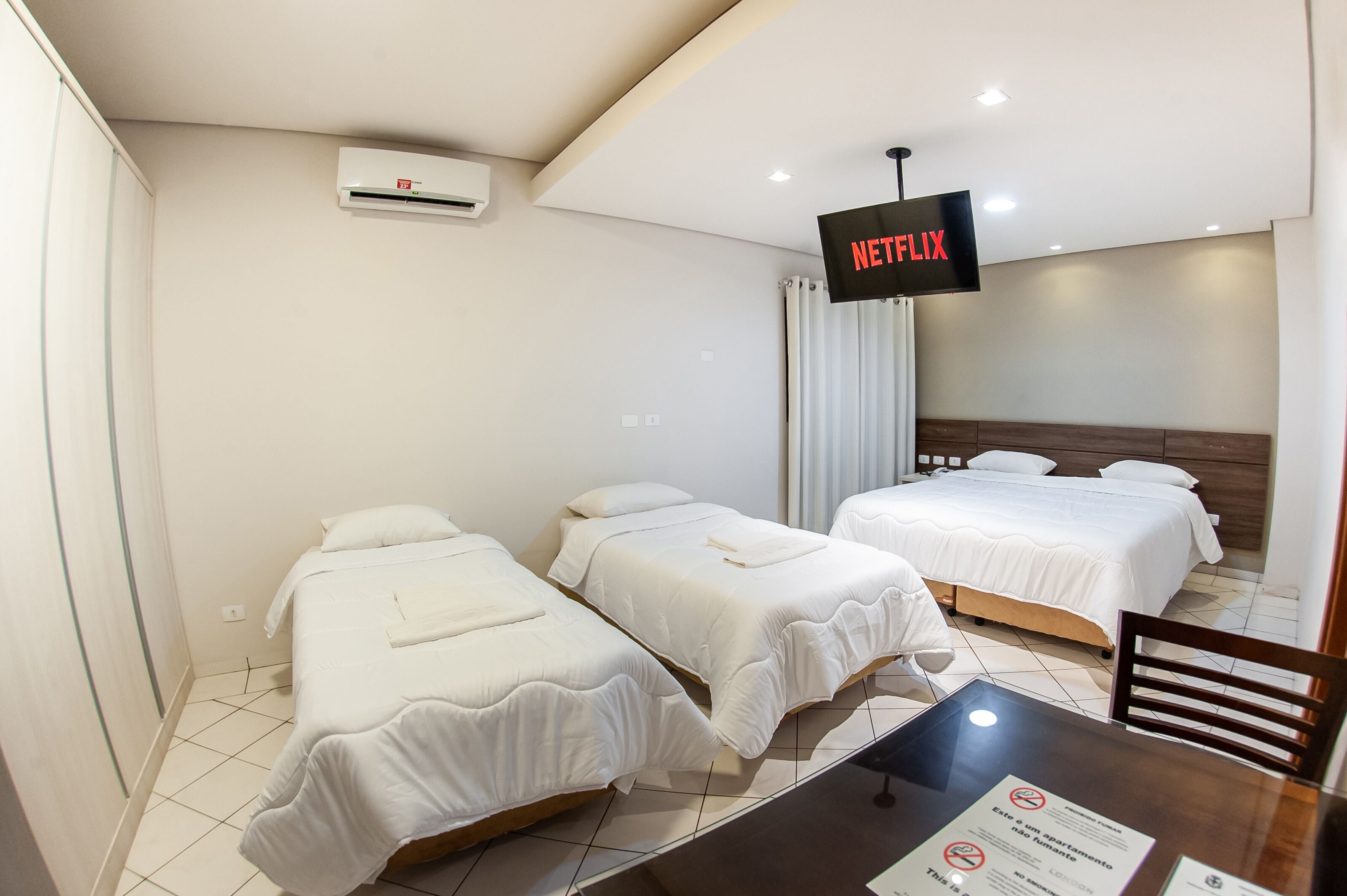 deluxe quadruple room | 1 bedroom, hypo-allergenic bedding, pillow-top beds, minibar