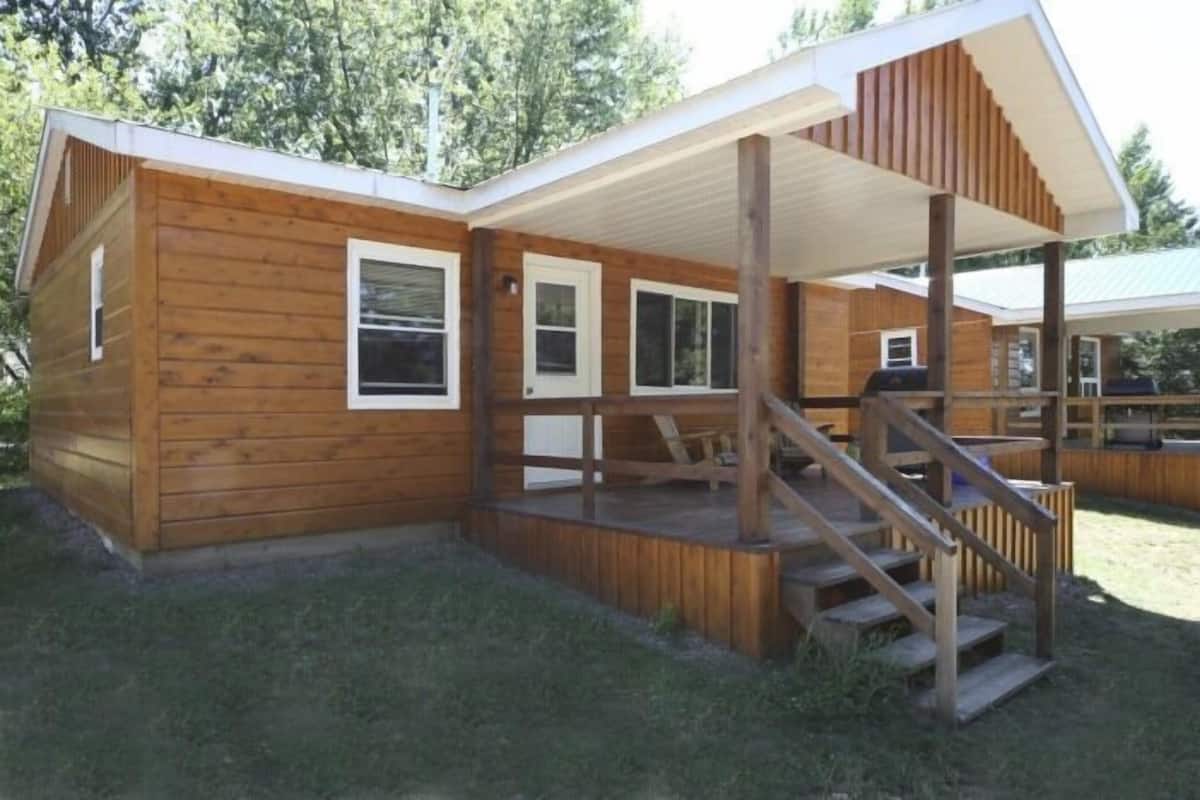 Cottage, 3 slaapkamers, keuken, uitzicht op meer (Cottage 2) | 1 slaapkamer, gratis wifi