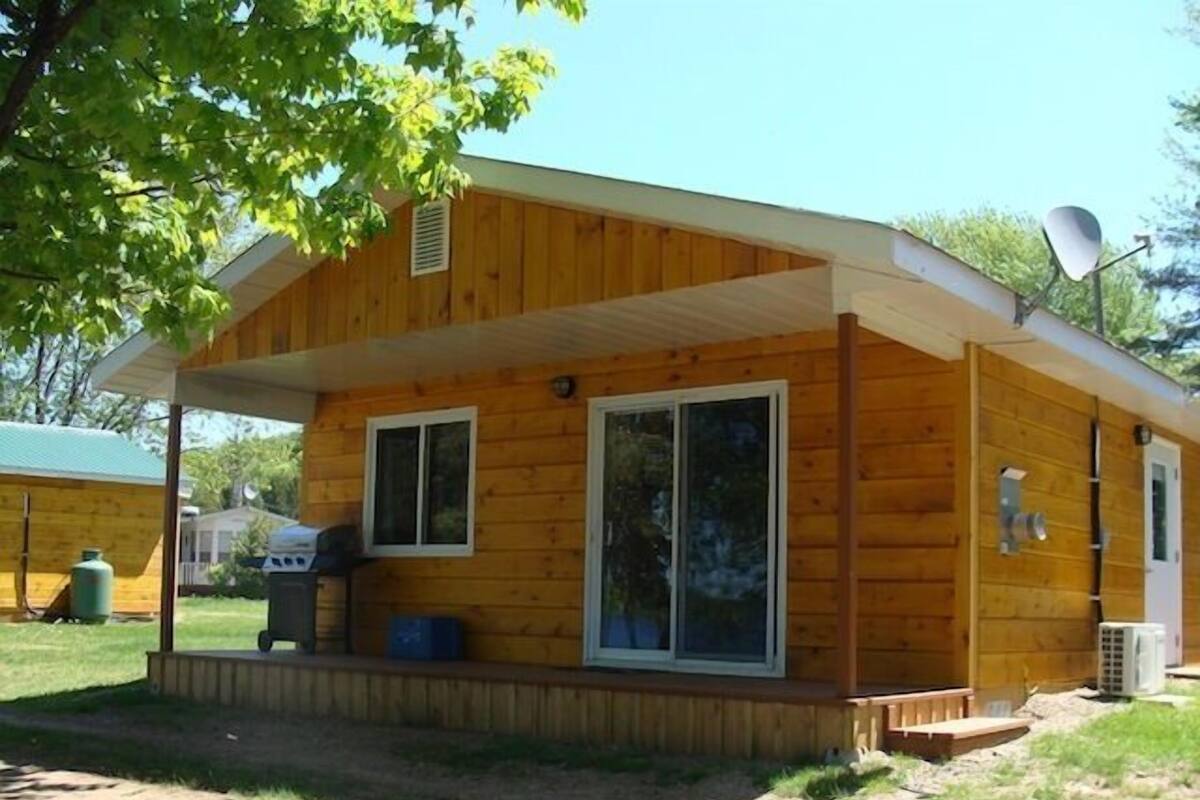 Ferienhaus, 2 Schlafzimmer, Küche, Seeblick (Cottage 4)