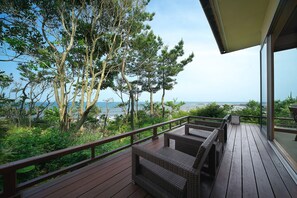 Villa,SUIGETSU,Japanese Western,Hot Spring | View from room - Hotel Bettei Umi To Mori (Choshi)