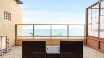 Hotel 3F, Japanese Western, Open Air Bath | Balcony