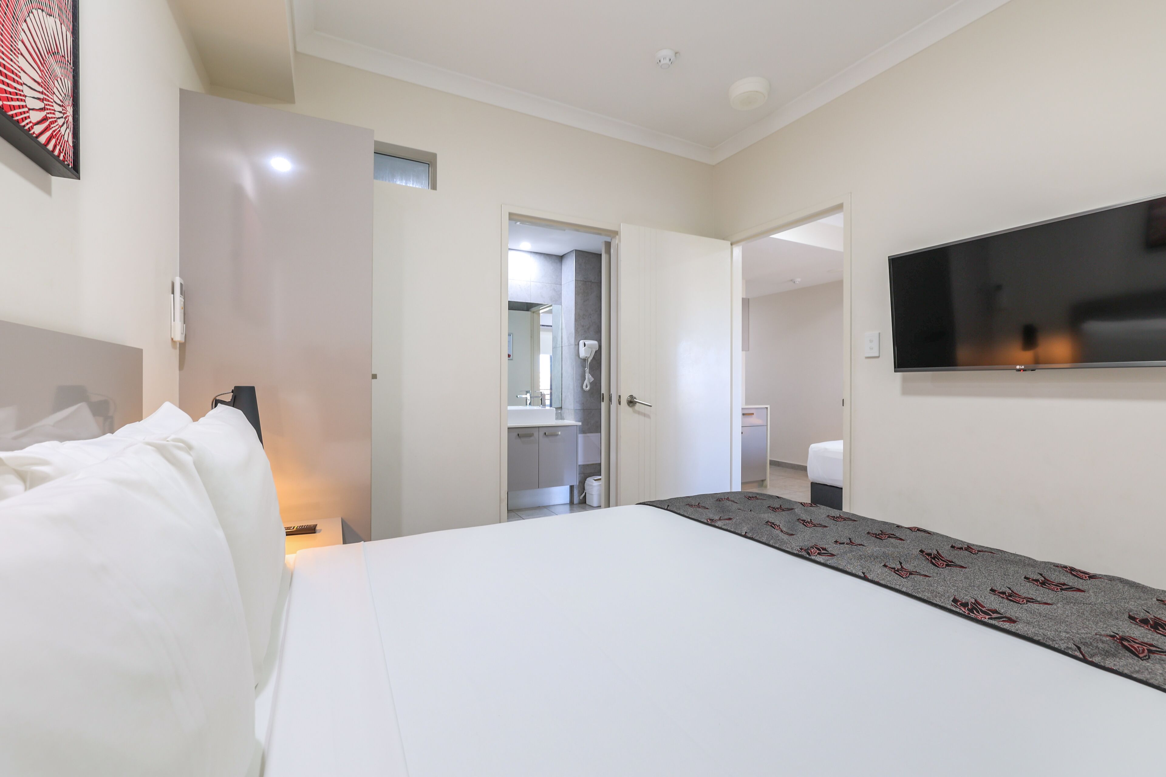 deluxe quadruple room | 1 bedroom, in-room safe, iron/ironing board, free wifi