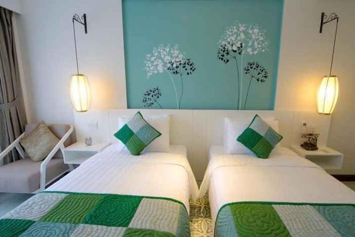 1 chambre, literie hypoallergénique, matelas mémoire de forme, minibar