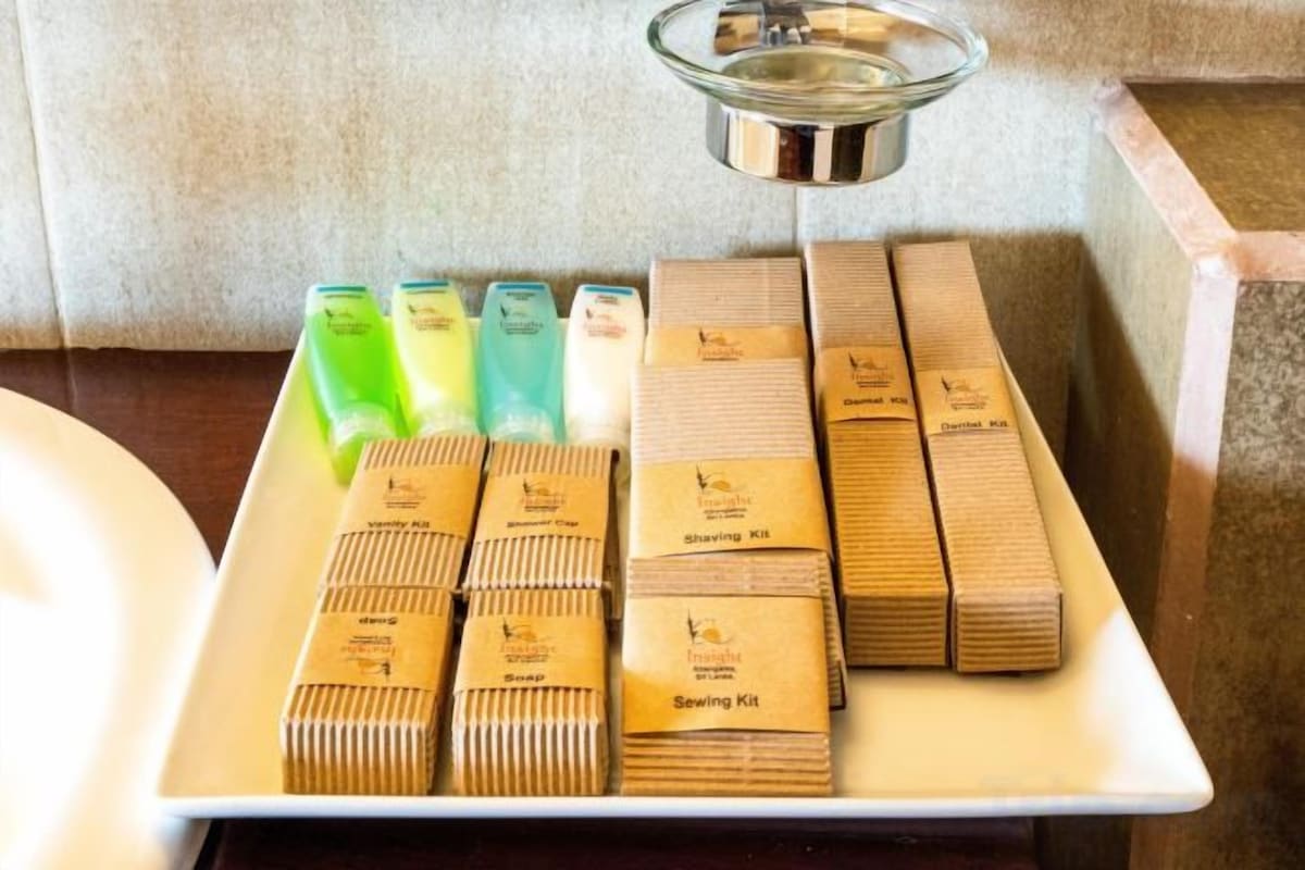 Bathroom amenities | Shower, free toiletries, hair dryer, bathrobes