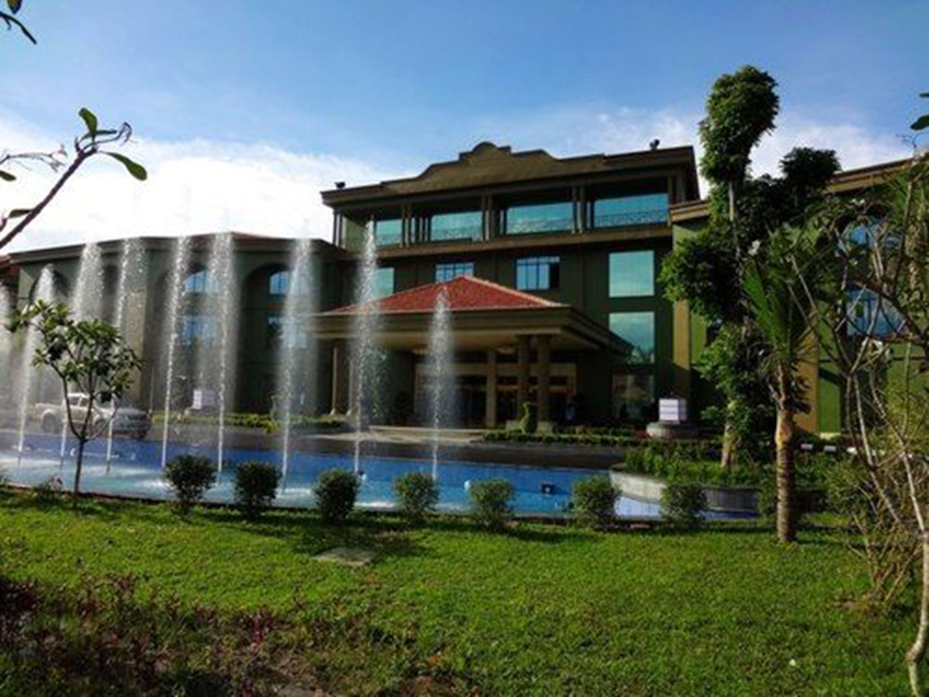 Fassade der Unterkunft