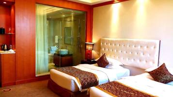 Economy Twin Room | Premium bedding, down duvets, Select Comfort beds, minibar