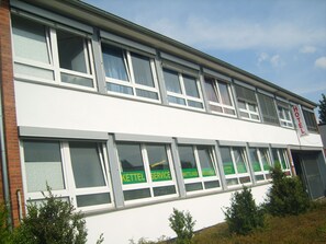 Façade de l’hébergement