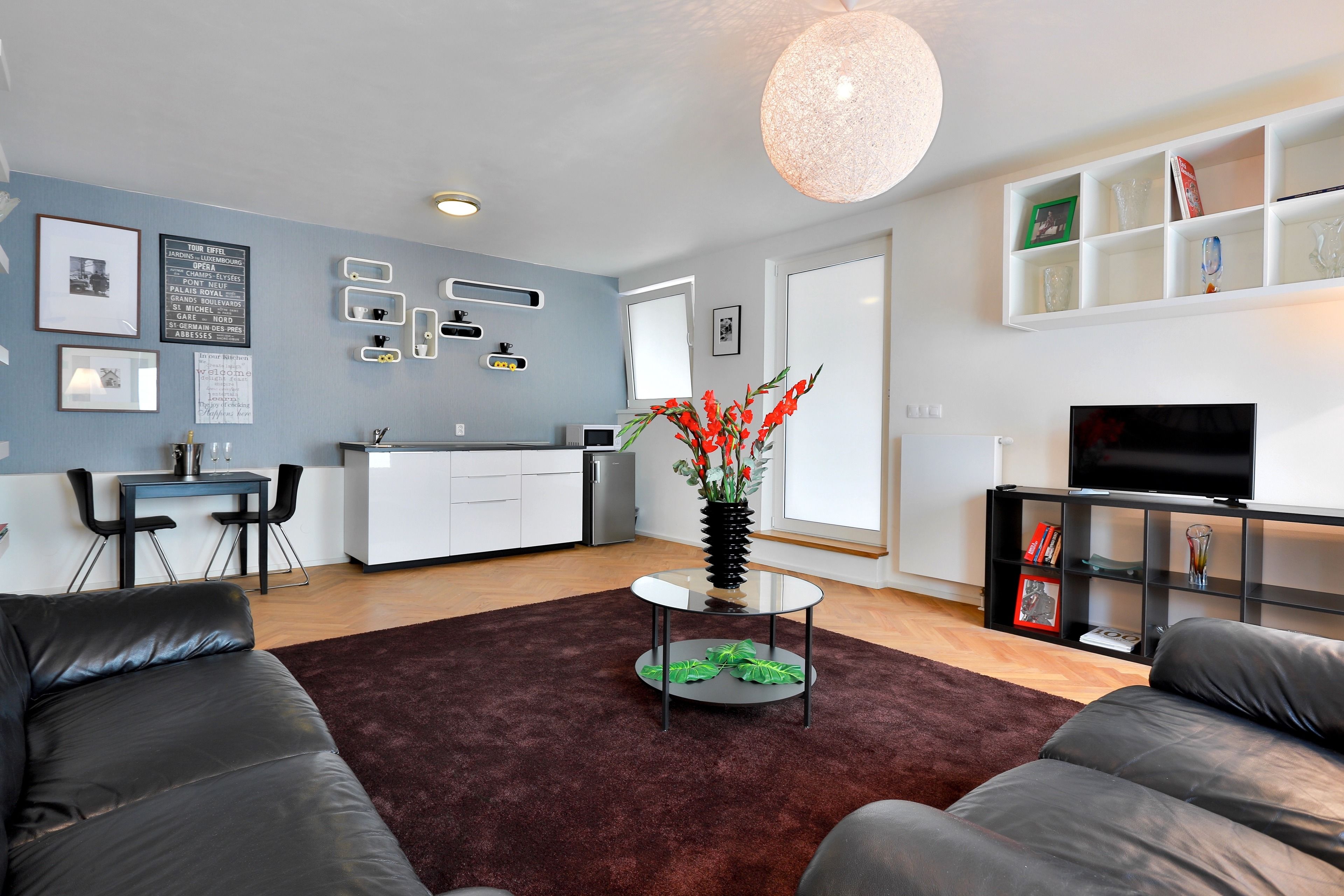 luxury apartment (65 m2) | private kitchenette | fridge, electric kettle