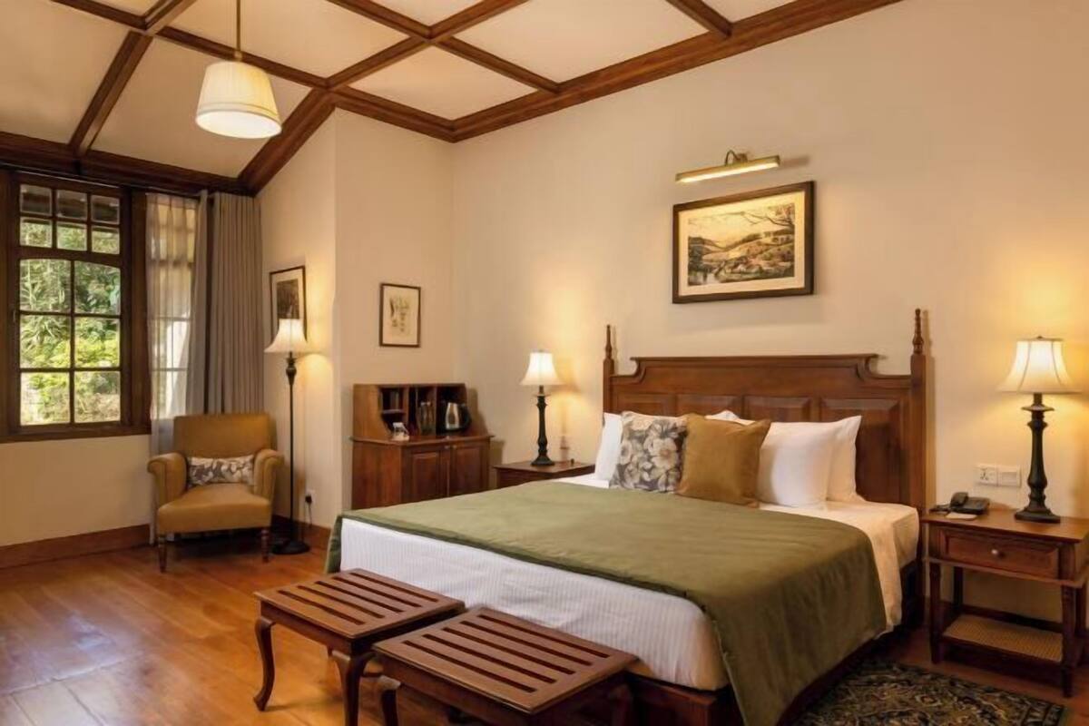 Ropa de cama de alta calidad y minibar