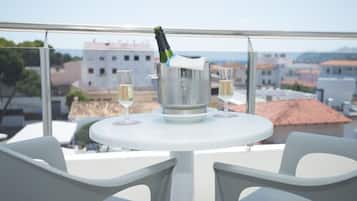 Chambre Double, balcon