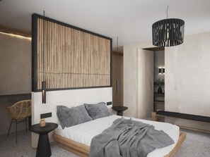 Deluxe Studio | Minibar, in-room safe, soundproofing, free WiFi - William's Houses (Santorini)