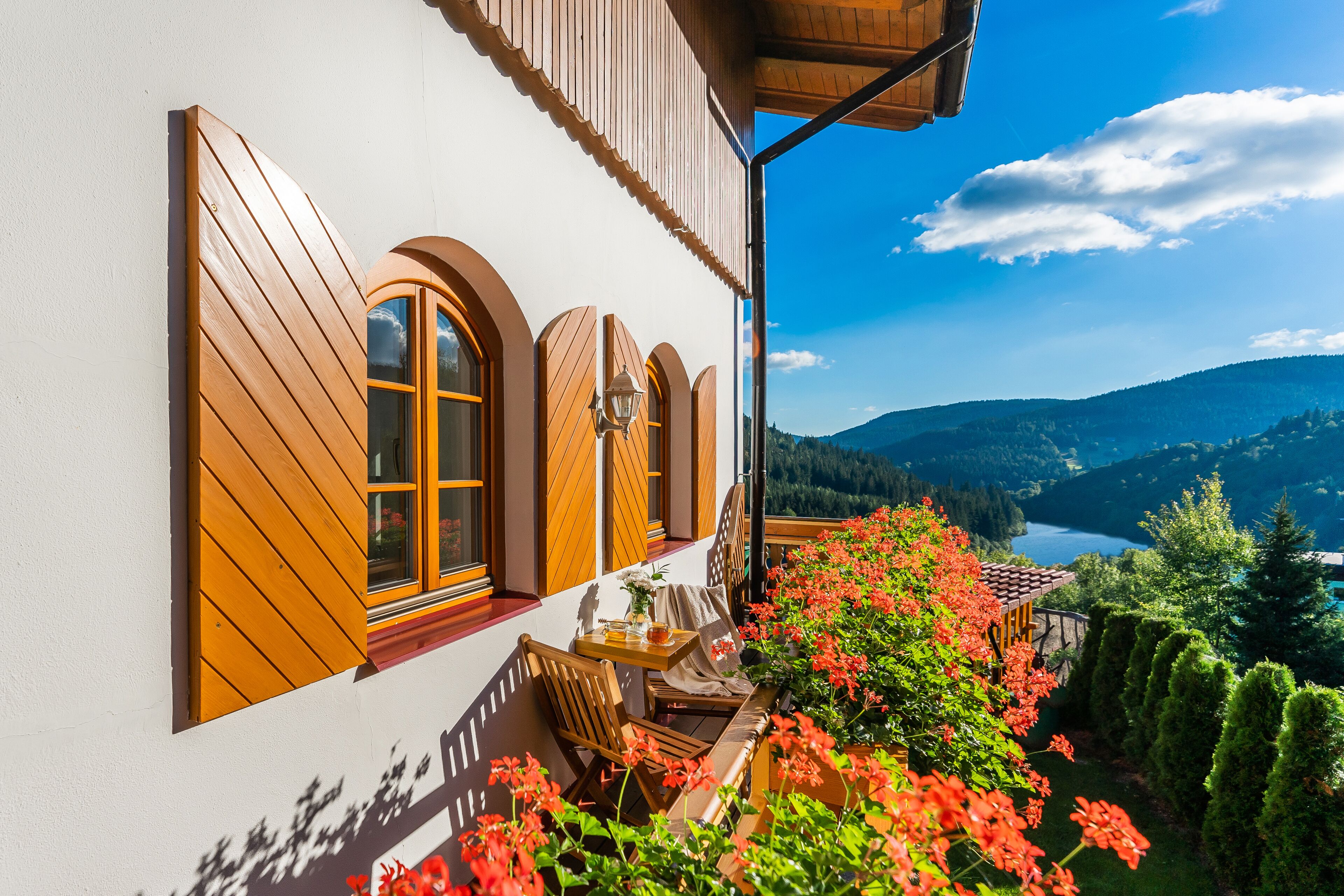 슈피리어 아파트, 발코니, 호수 전망 | 호수 전망