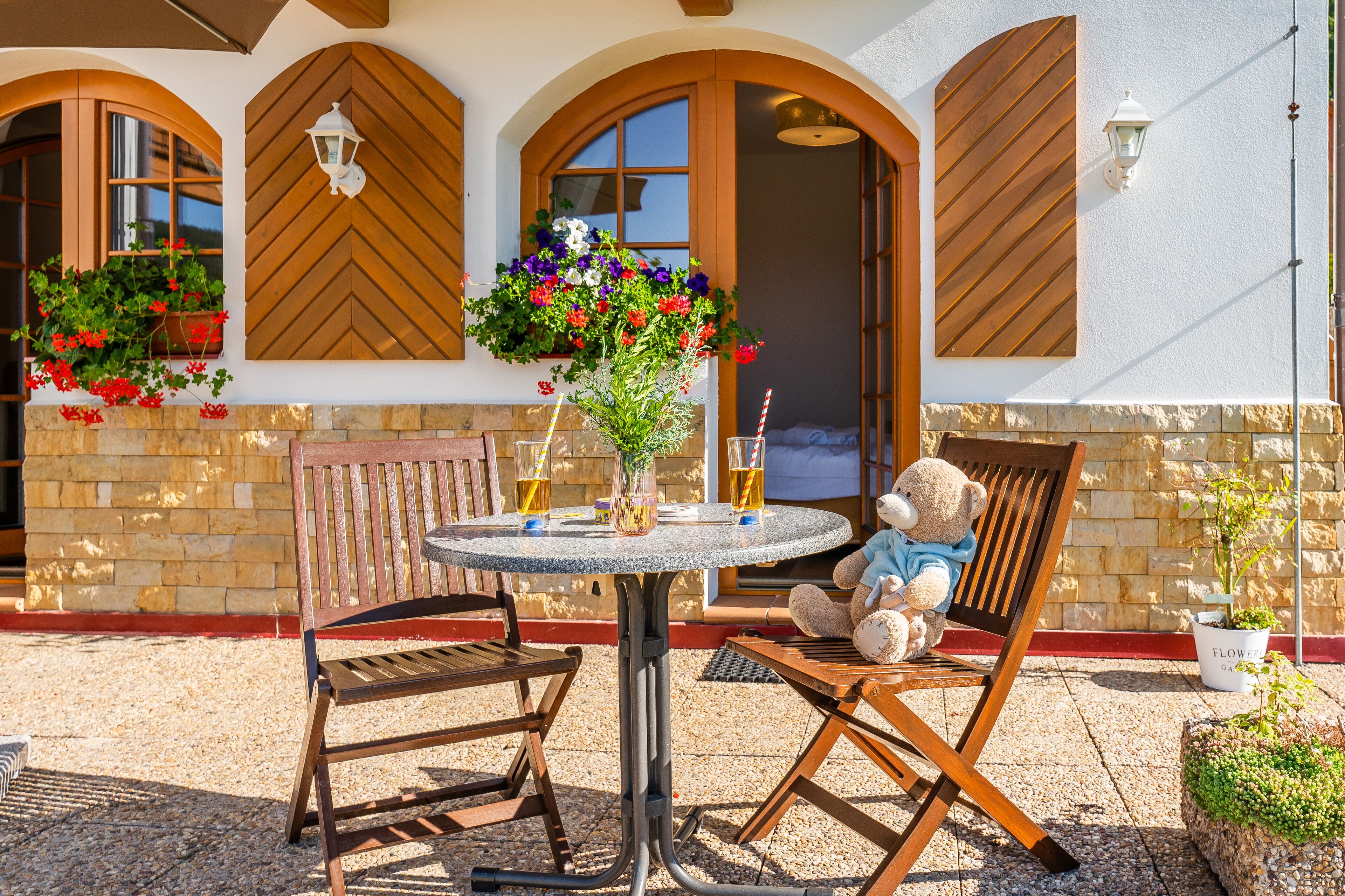 Familieleilighet, terrasse, fjellutsikt (Balcony) | Terrasse/patio
