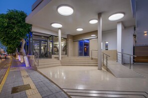 Entrada al alojamiento