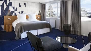 Premium bedding, minibar, in-room safe, desk