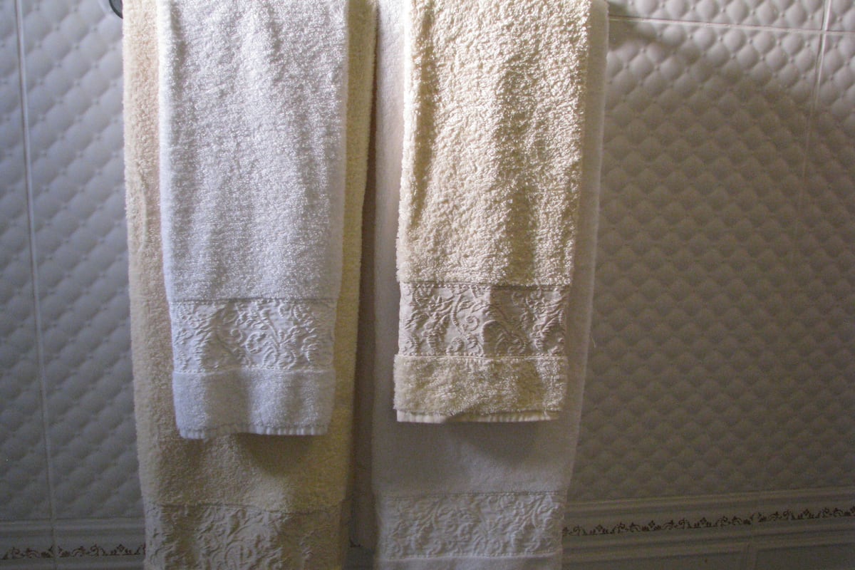 double or twin room | bathroom | shower, free toiletries, hair dryer, slippers