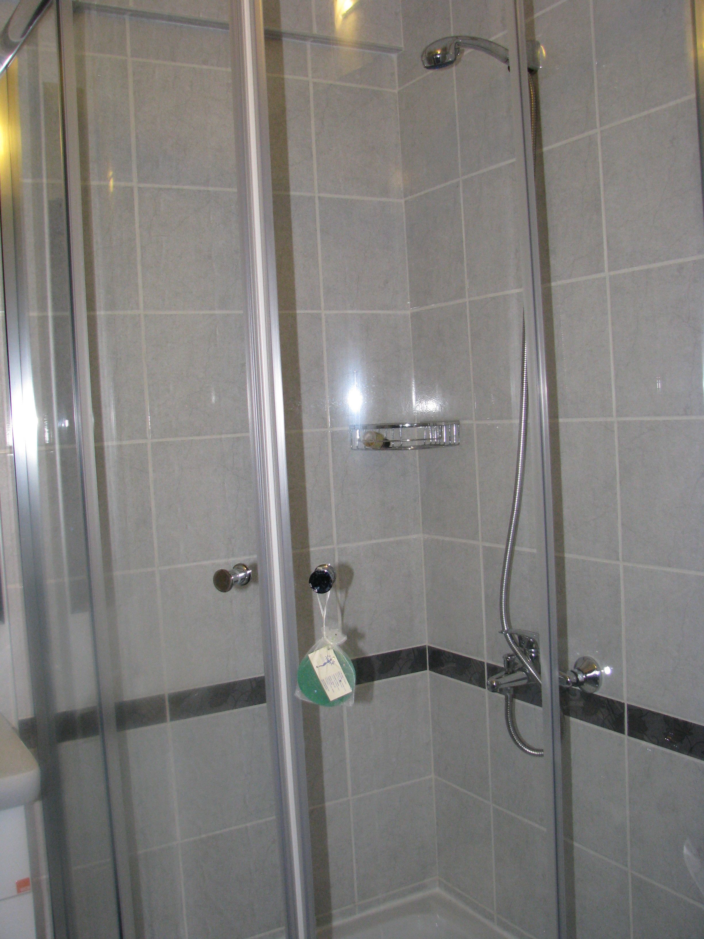 double or twin room | bathroom shower