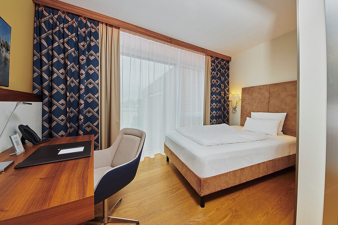 free minibar, in-room safe, desk, blackout curtains