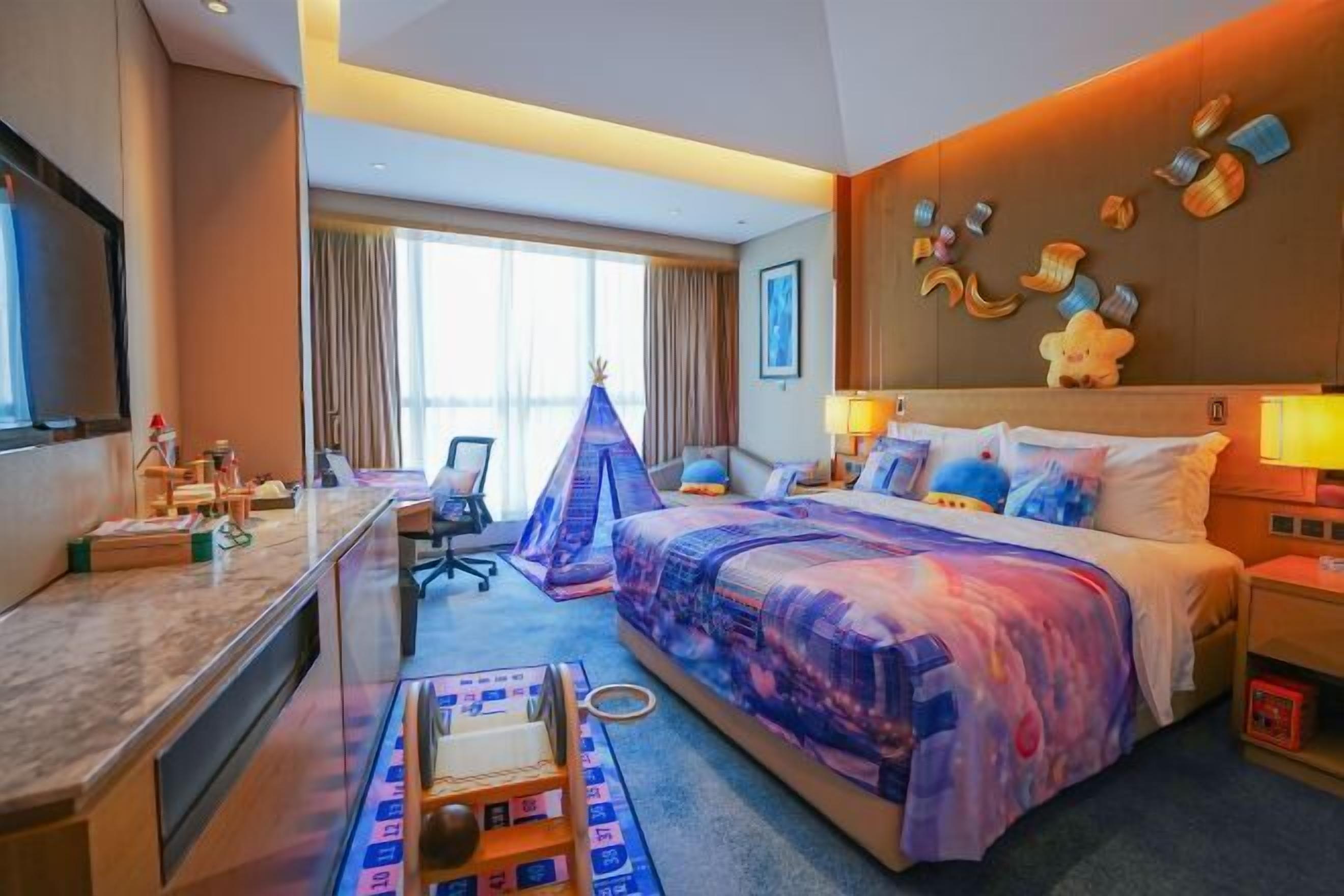 Ropa de cama hipoalergénica y minibar 