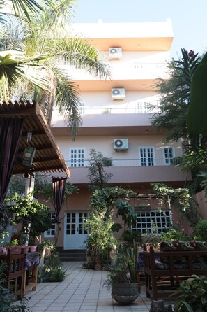 Fassade der Unterkunft