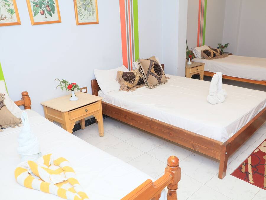 Room (Deluxe Family Room, Garden View) | Premium bedding, desk, rollaway beds, free WiFi