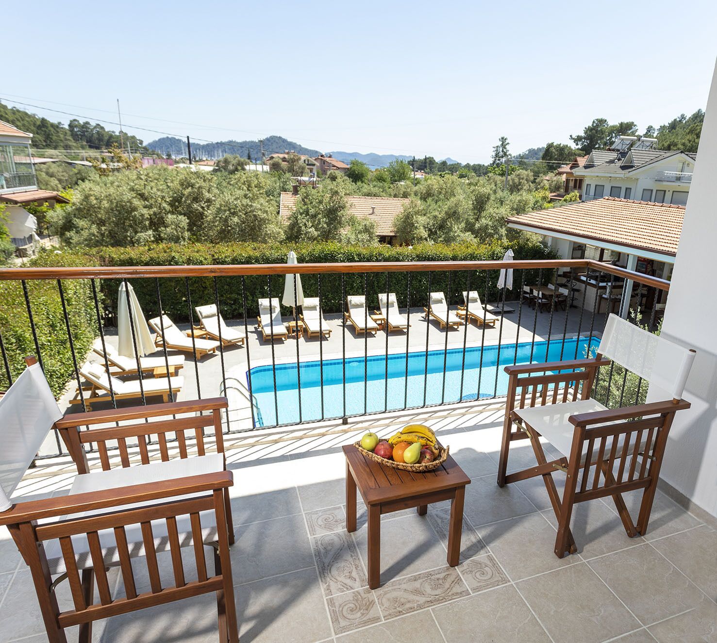 luxury apartment | balcony view