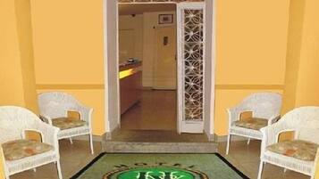 Entrada de la propiedad