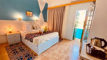 Luxe beddengoed, een strijkplank/strijkijzer, gratis wifi