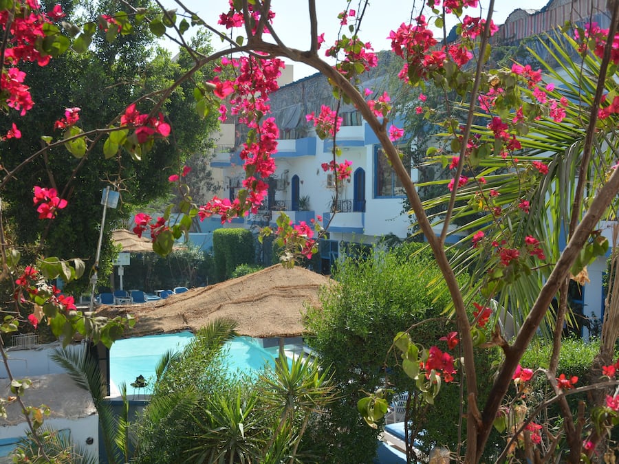 Una piscina techada