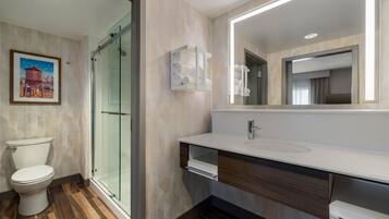 Badkamer met douche