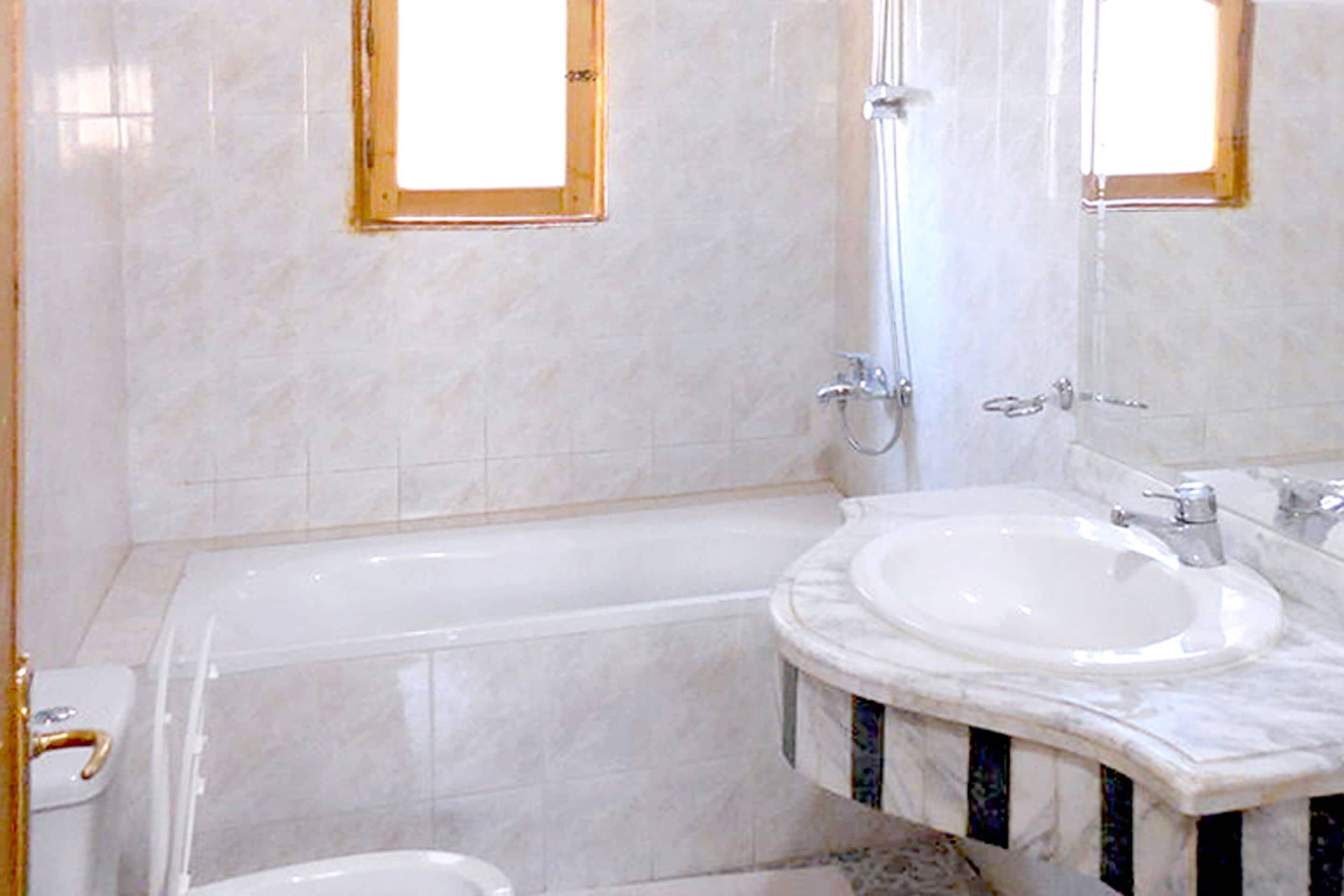 towels, soap, toilet paper