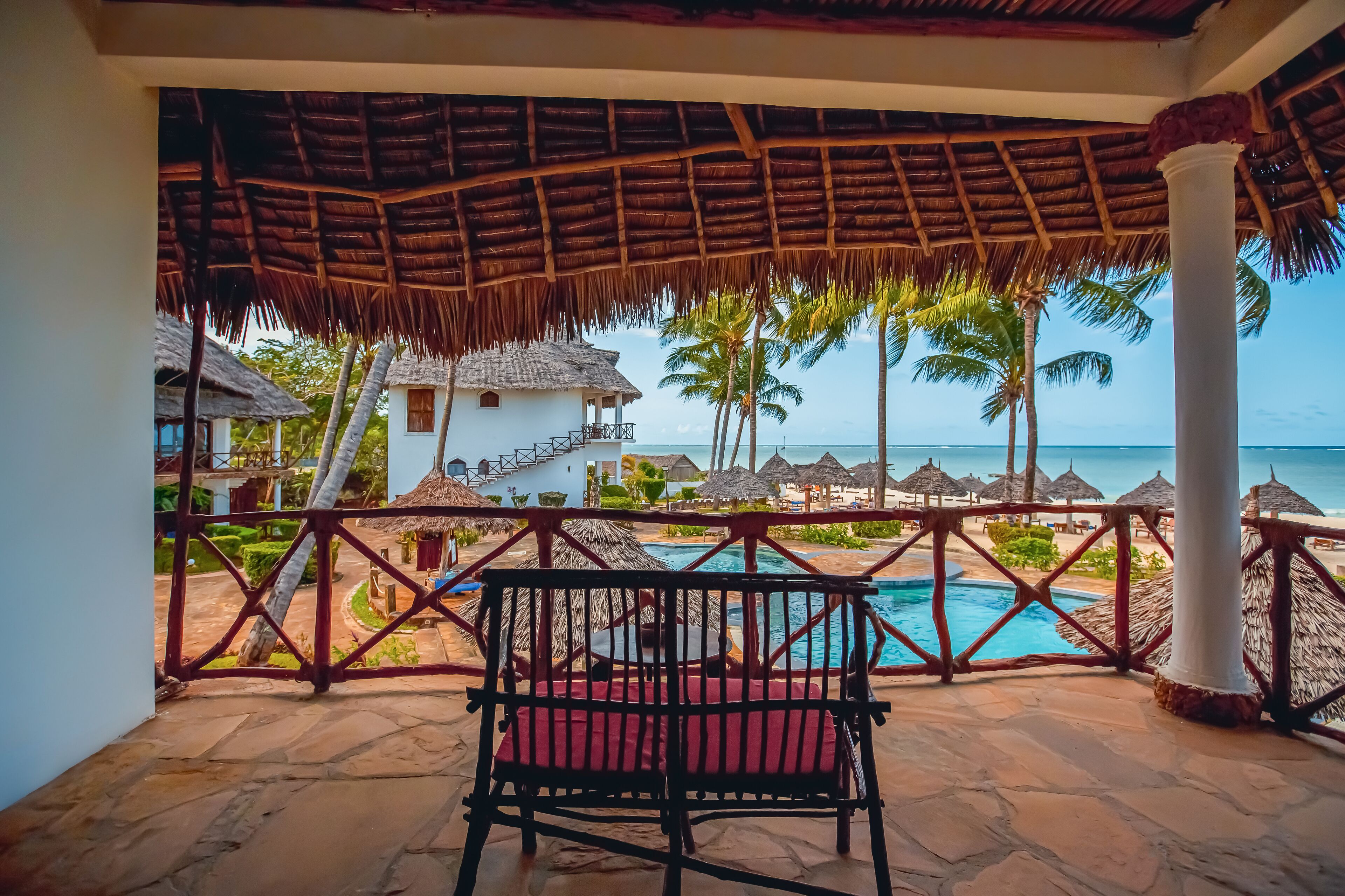 Bungalow with Sea View | Vista desde la habitación