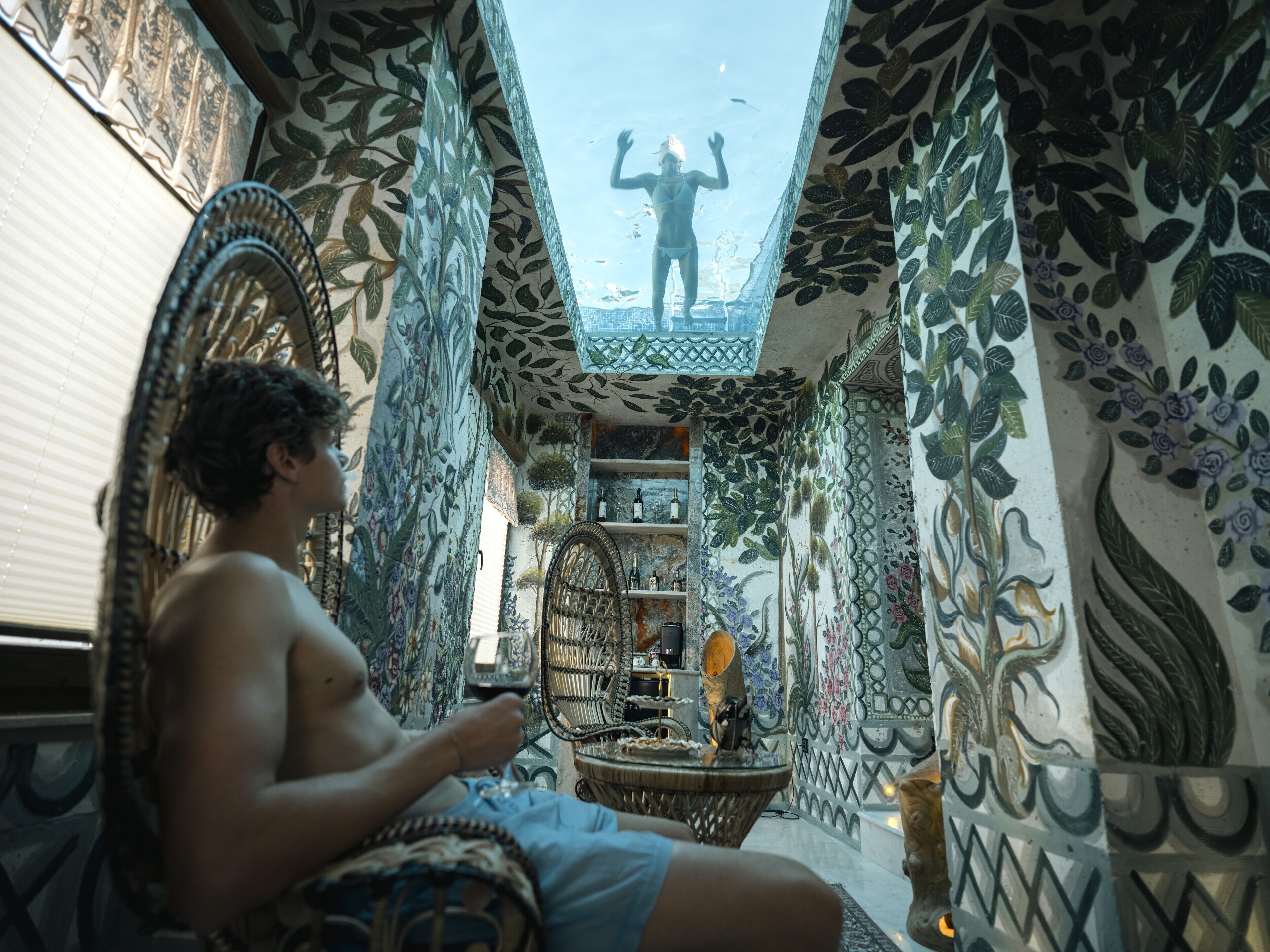 Elika Villa Panoramic View | Premium bedding, minibar, in-room safe, individually decorated