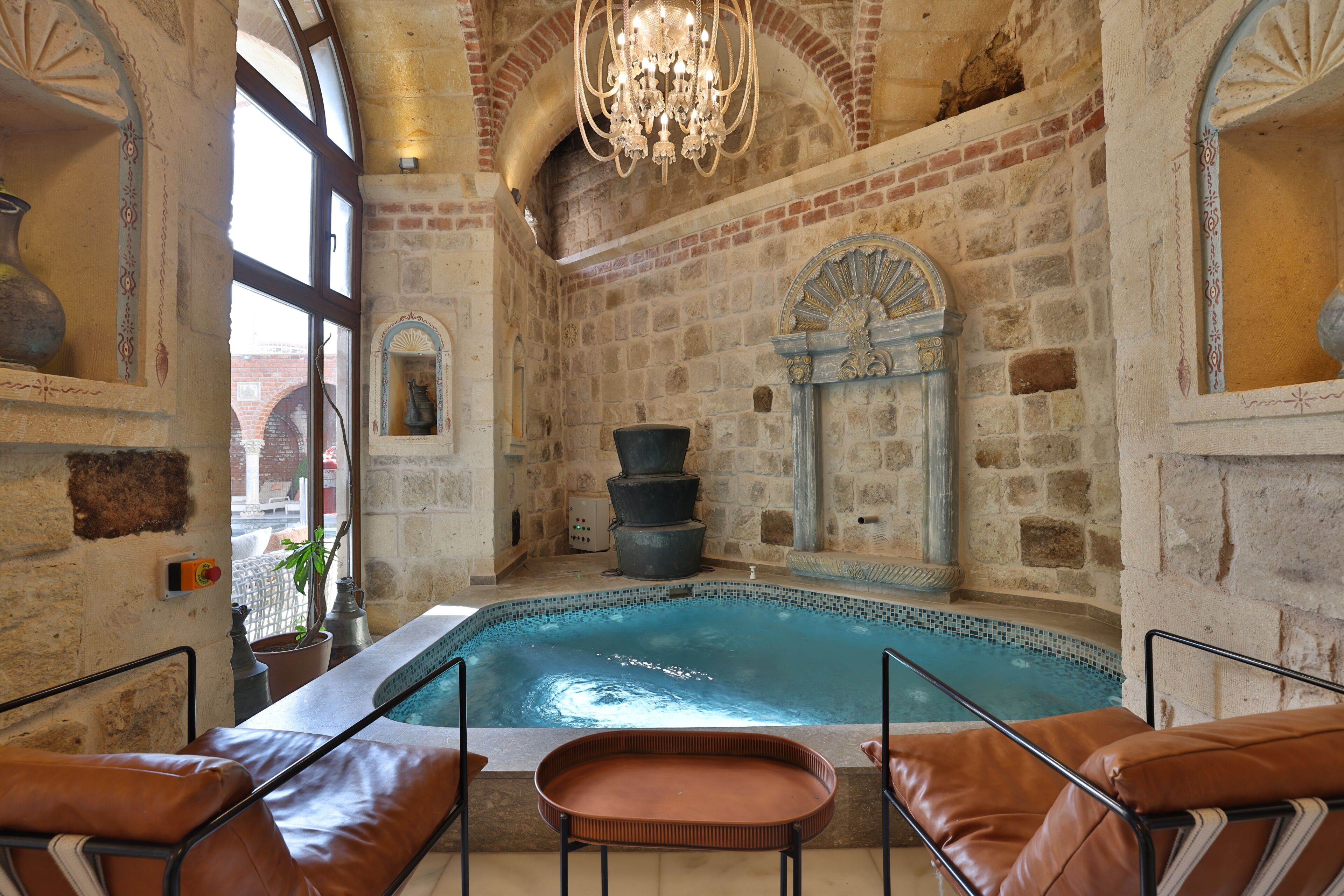 Sauna, steam room, massages
