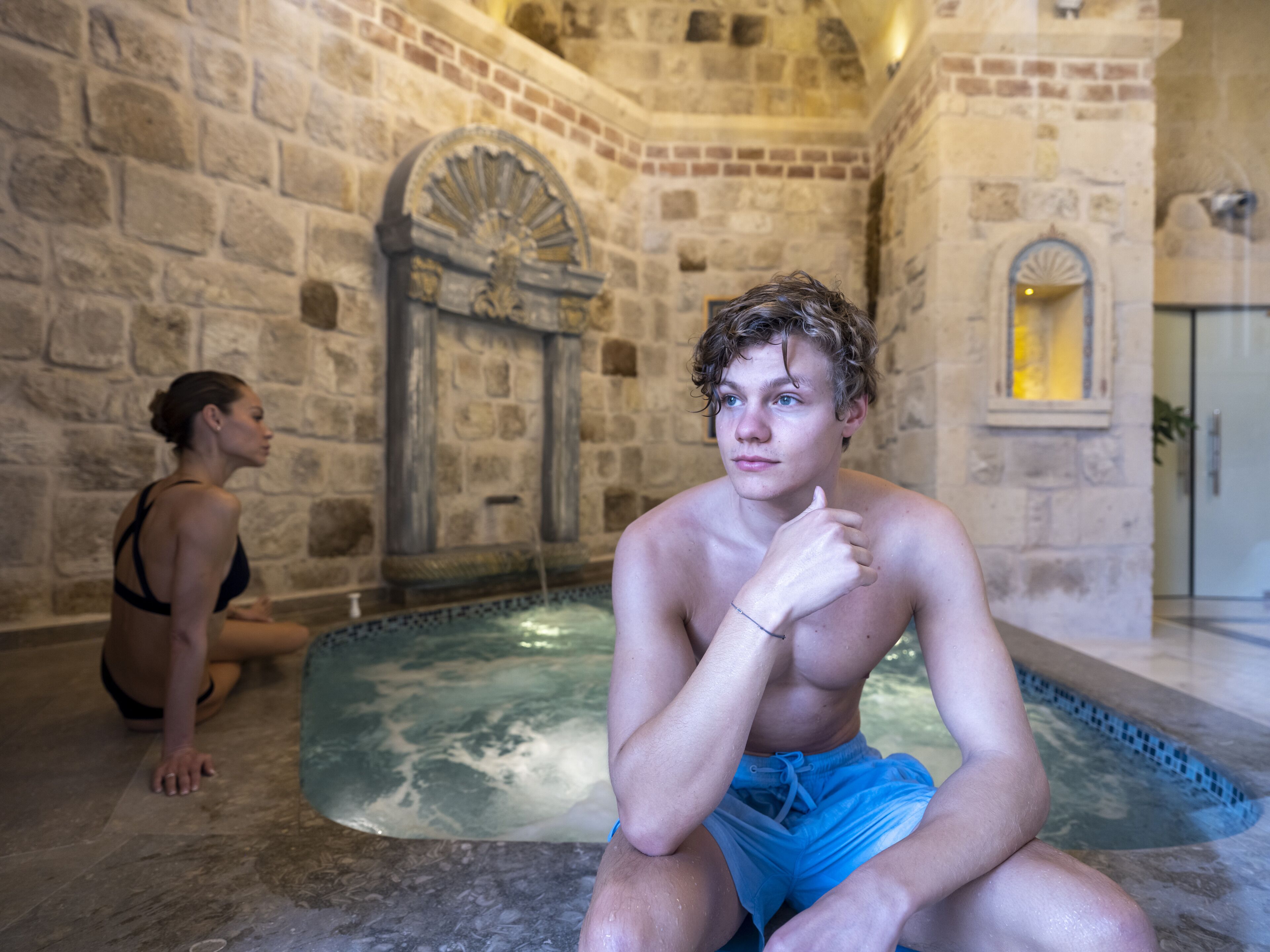 sauna, steam room, massages